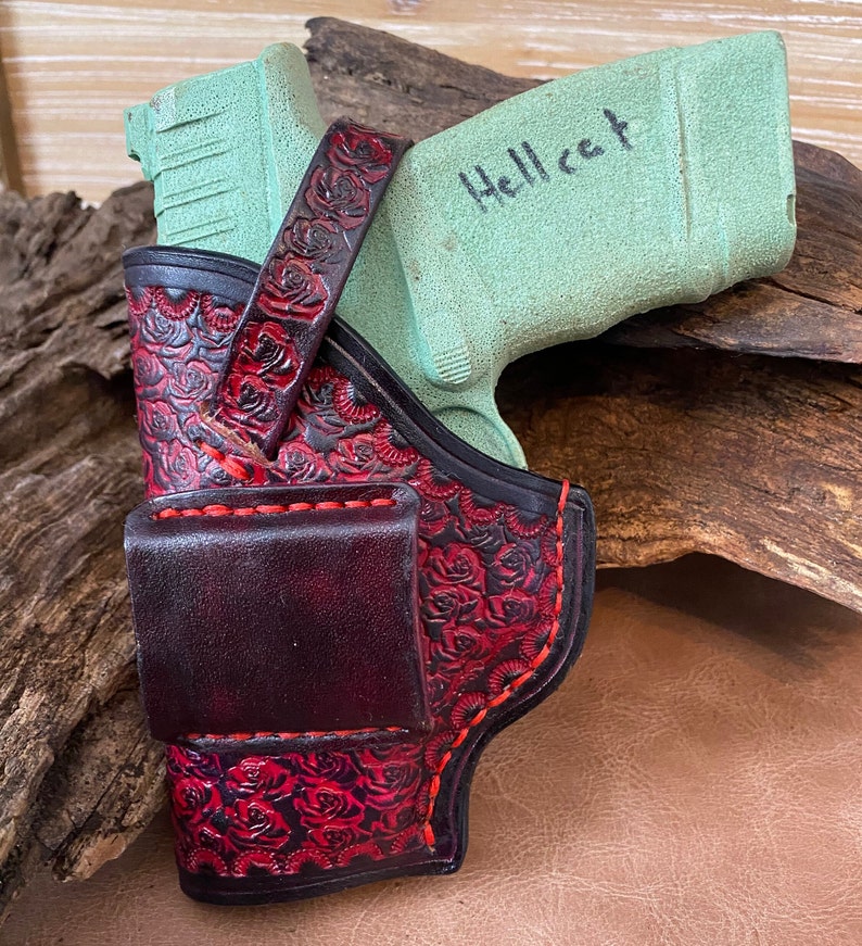 Leather Holster for Springfield Hellcat Etsy