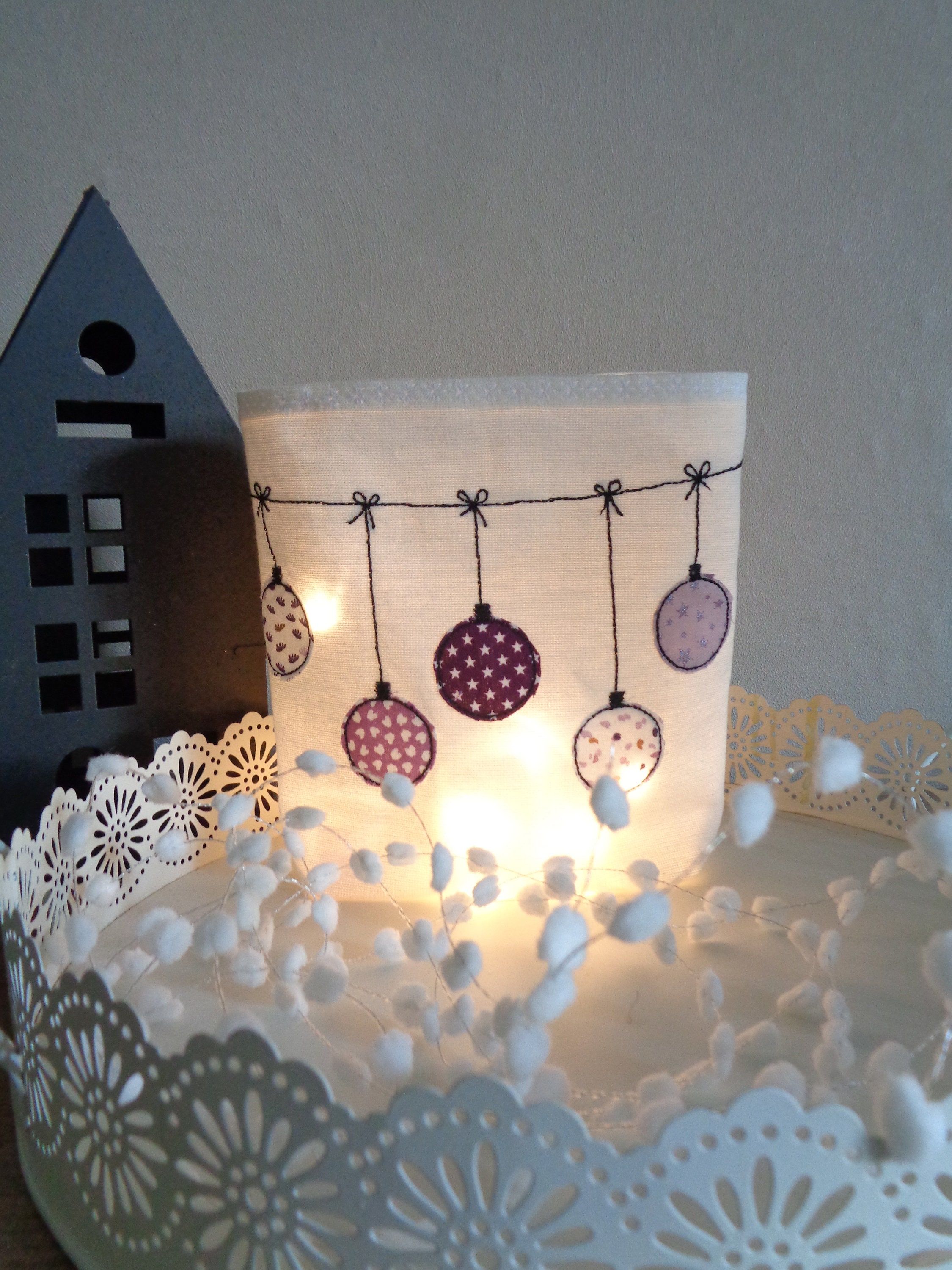 Light Bag - Lantern - Decoration - Candle Glass - Gift - X