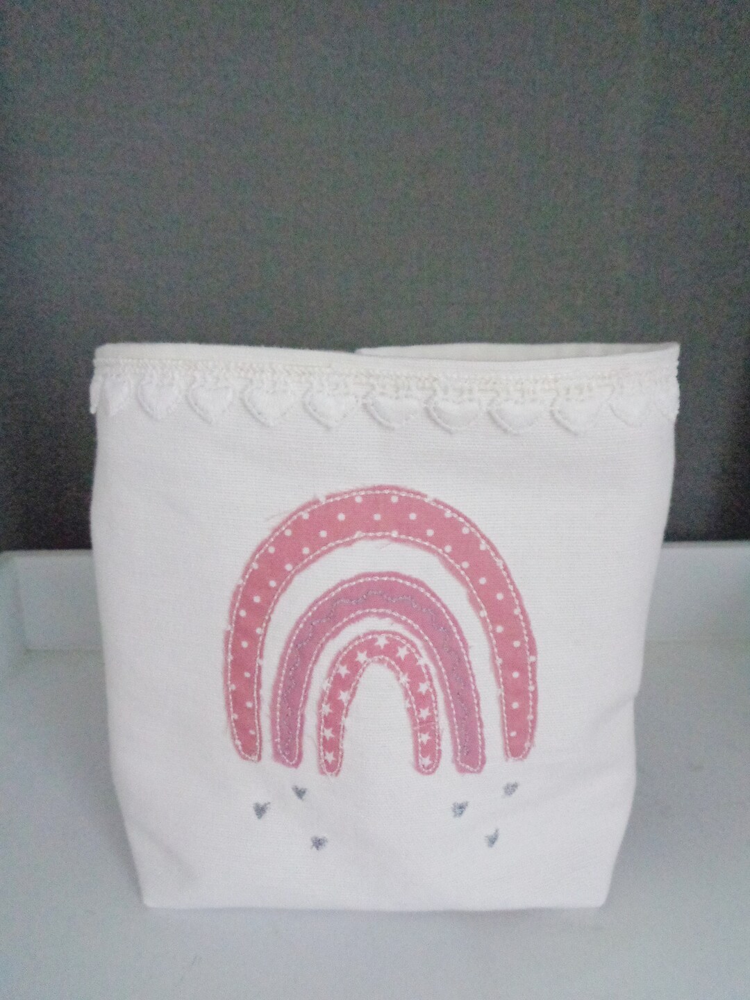 Light Bags Lantern Candle Glass Mood Light Rainbow Etsy UK