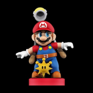 Mario Sunshine STL 3D Print File