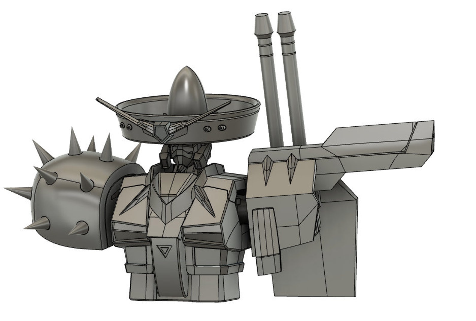 Tequila Gundam 1/35th Scale Bust Stl Files Etsy UK