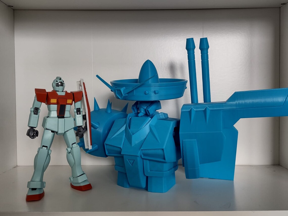 Tequila Gundam 1/35th Scale Bust Stl Files Etsy
