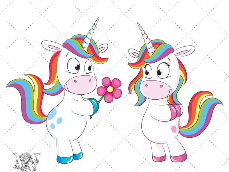 Einhorn Clipart süße Einhorn Svg Einhorn Png Horn Druck 28 | Etsy