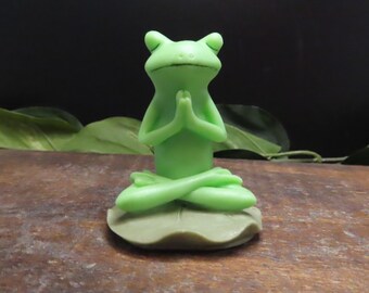 Super Cute Yoga Frog Handmade Goat Milk Soap