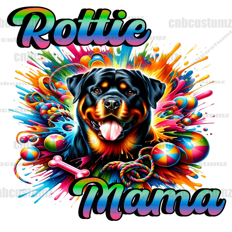 Ai Art, Ai Images, Digital Download, Ai Custom, PNG, Rottweiler, Dog ...