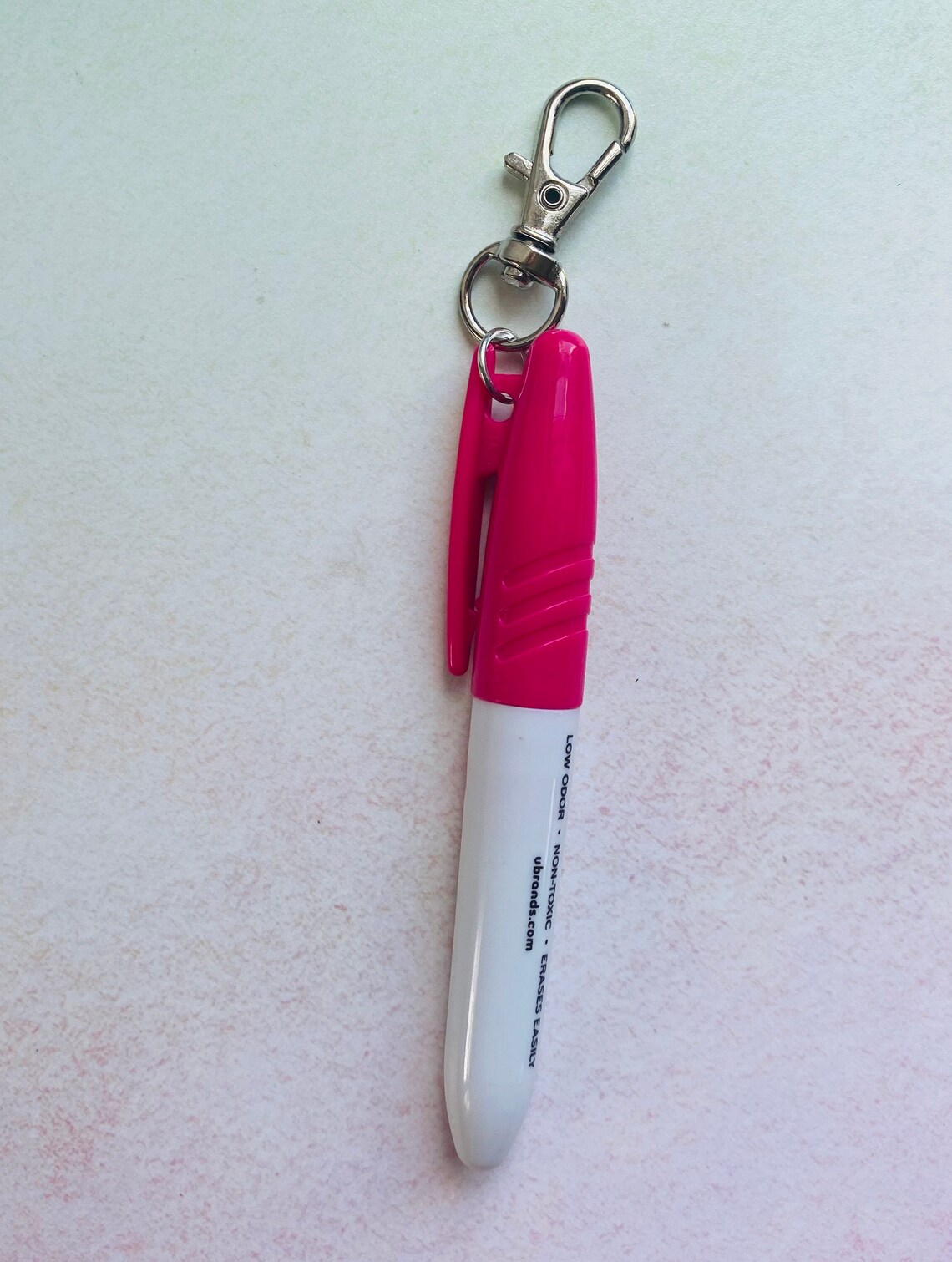 Mini Dry Erase Marker Badge Clip Etsy