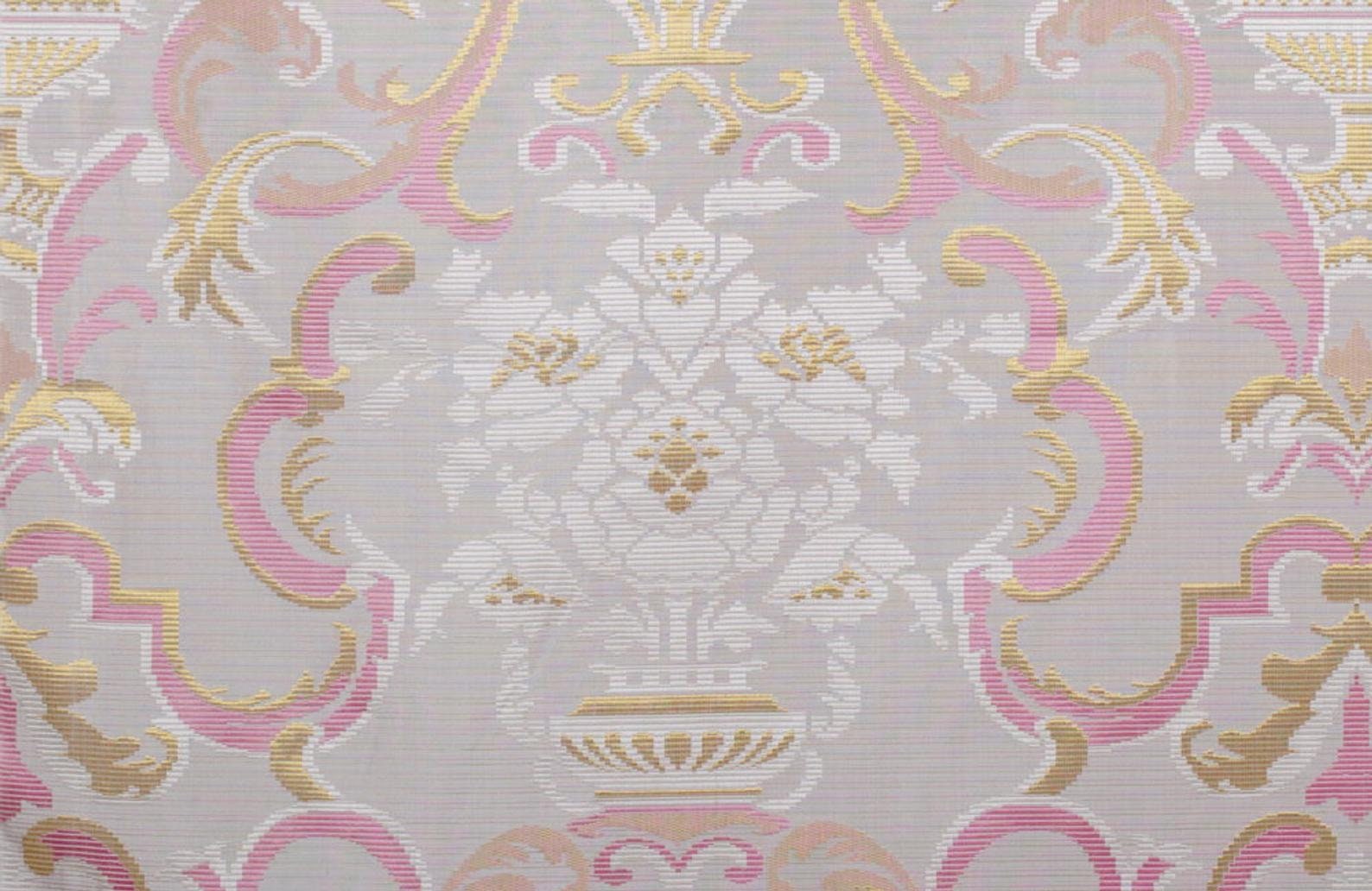 5.5 Yards Designers Guild Adelphi Silk Lurex Lampas Fabric Etsy