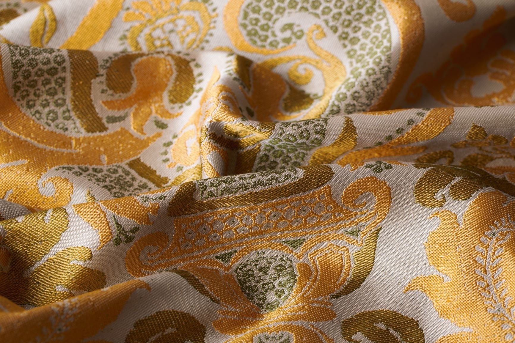 Luxury silk damask fabric by Watts of Westminster classical Etsy