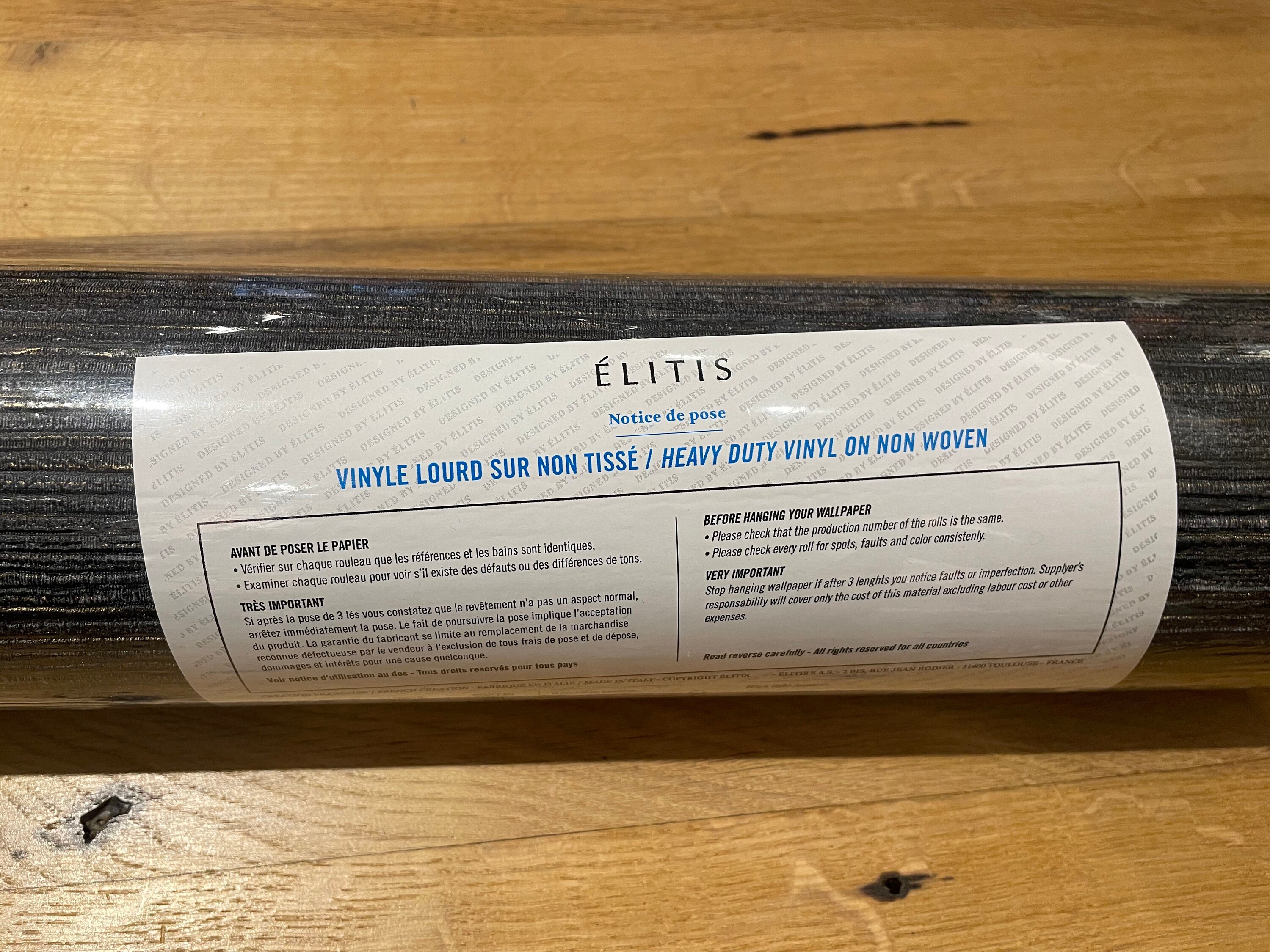 1 Double Roll Luxury French Wallpaper Elitis Panama Dandy - Etsy 1 Double Roll Luxury French Wallpaper Elitis Panama Dandy - Etsy