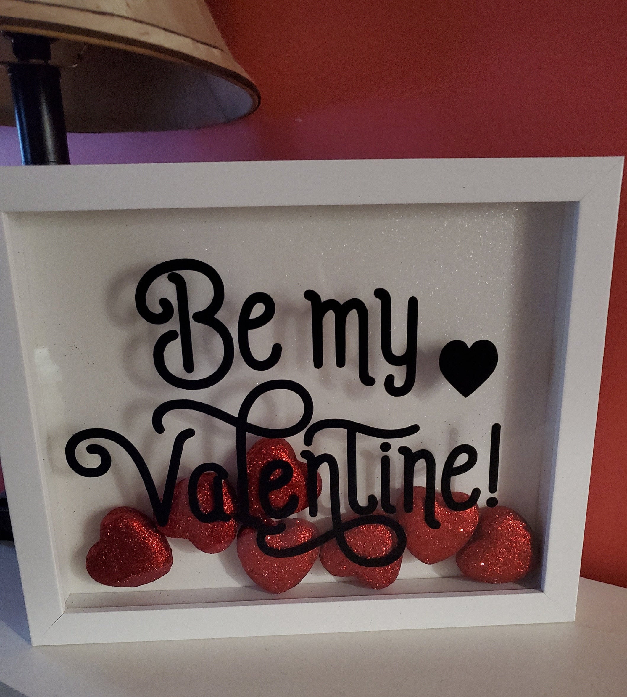 Valentine's Day Shadow Box Etsy