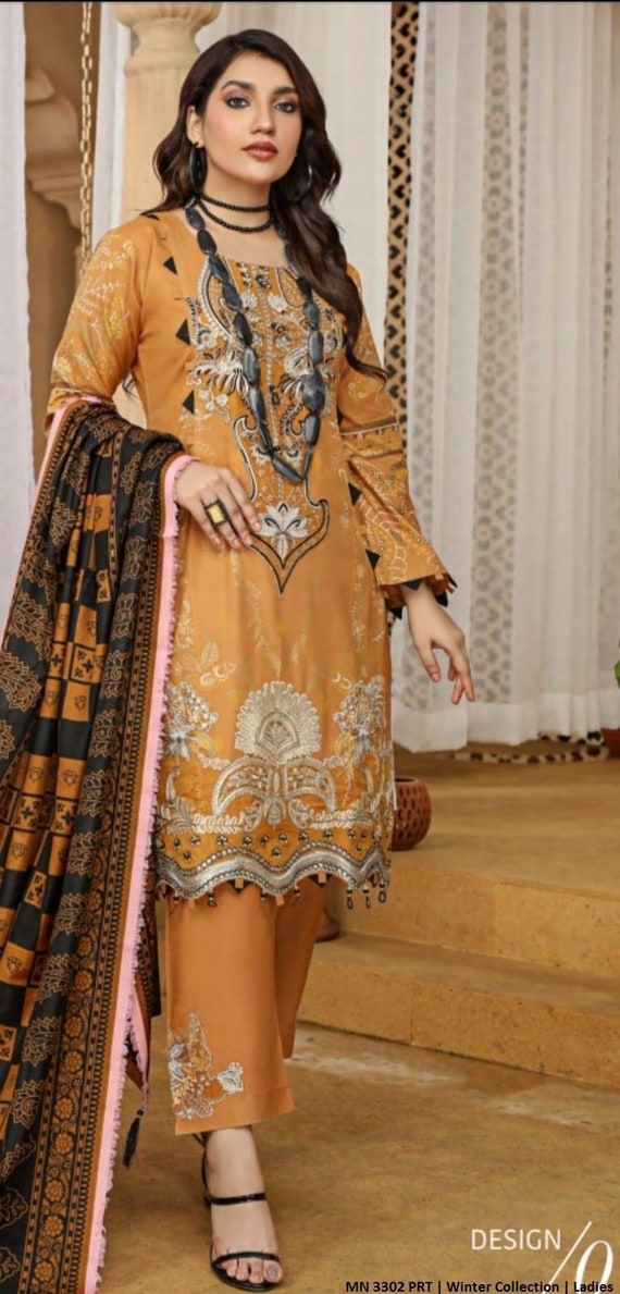 Shop Winter Pakistani Suits Collection 2024 Online – My Fashion Road