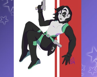 Marvel Domino Print