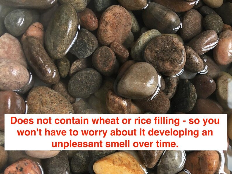 Handcrafted Luxury Heavy Door Stopper With Pebbles Madetoorder Unique