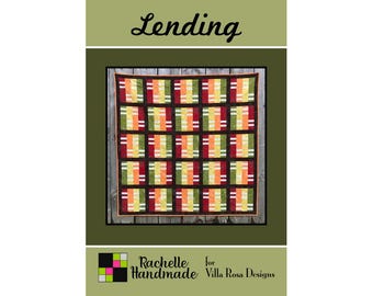 Lending Postcard Quilt Pattern - Rachelle Handmade for Villa Rosa Designs