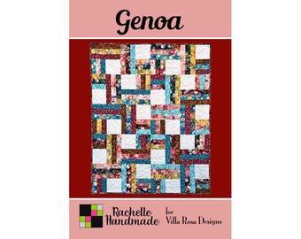 Genoa Quilt Pattern - Rachelle Handmade for Villa Rosa Designs