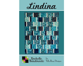 Lindina Quilt Pattern - Rachelle Handmade for Villa Rosa Designs