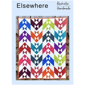 Elsewhere Quilt Pattern DIGITAL / Fat Quarter Friendly