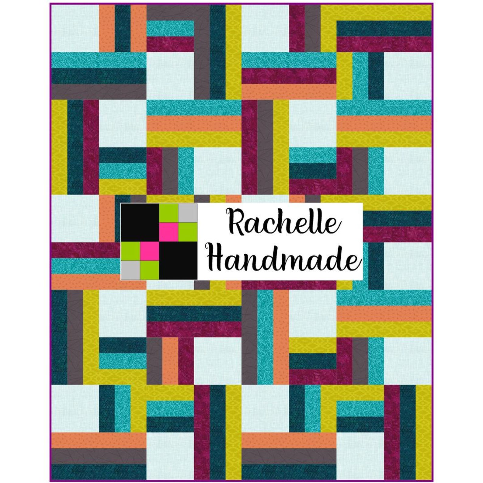 Genoa Quilt Pattern - Rachelle Handmade for Villa Rosa Designs - Etsy