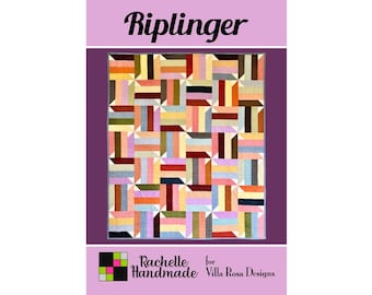 Riplinger Quilt Pattern - Rachelle Handmade for Villa Rosa Designs