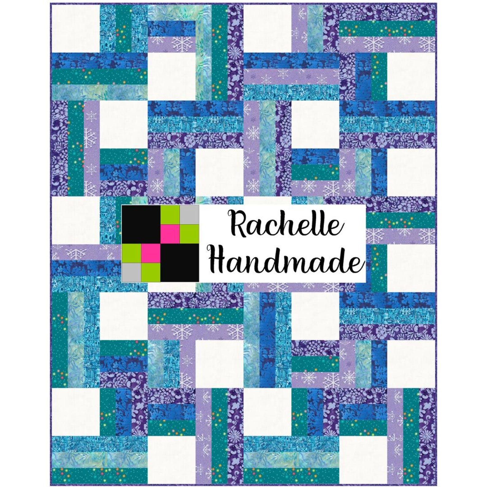 Genoa Quilt Pattern - Rachelle Handmade for Villa Rosa Designs - Etsy