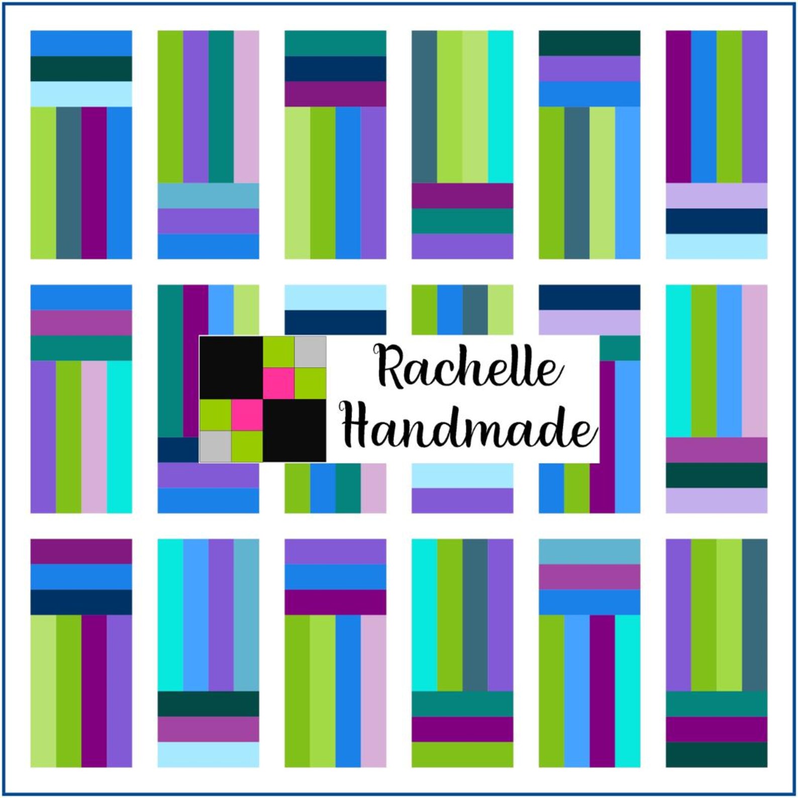 Barnum Quilt Pattern - Rachelle Handmade for Villa Rosa Designs - Etsy