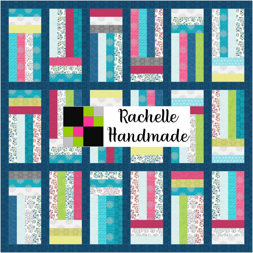 Barnum Quilt Pattern - Rachelle Handmade for Villa Rosa Designs - Etsy