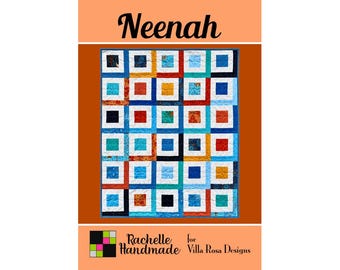 Neenah Quilt Pattern - Rachelle Handmade for Villa Rosa Designs