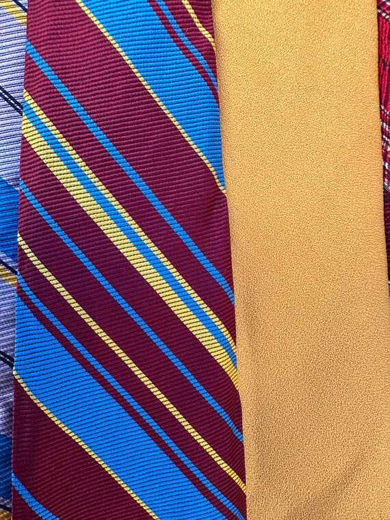 60s, 70s vintage, ties, lot - image 8