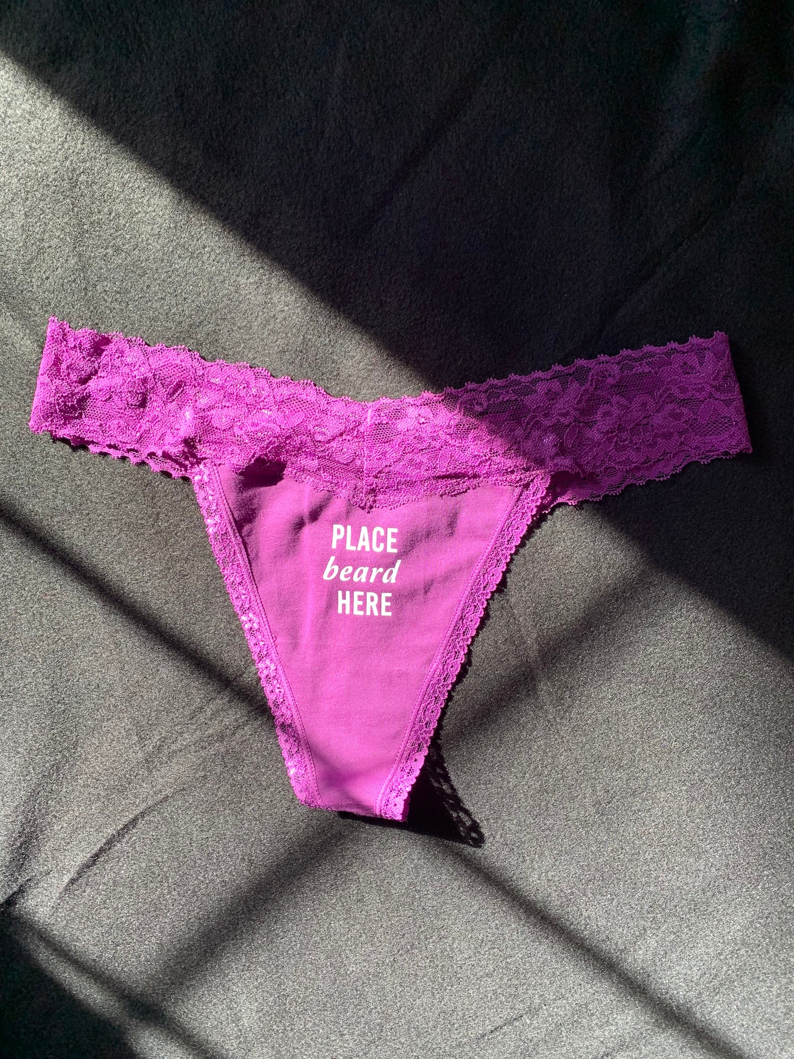 Kinky Panties Place Beard Here Slutty Sexy Lace Thongs Bdsm Etsy 