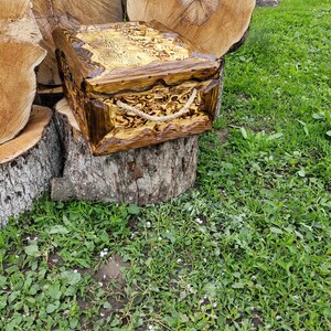 Cofre pirata de madera cofre de tesoro grande cofre rústico | Etsy