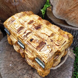 Piratentruhe aus Holz Große Schatztruhe rustikale Kommode | Etsy