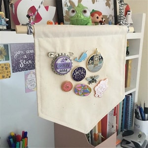 Enamel Pin Display Banner, Different Sizes Available