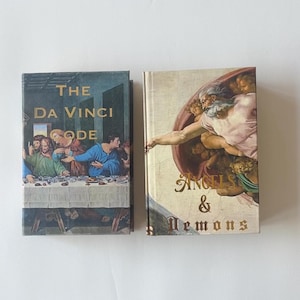 Robert Langdon Duology – Handcrafted Special Edition Books