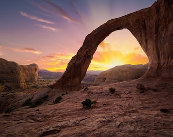 Corona Arch Sunset - Digital Download