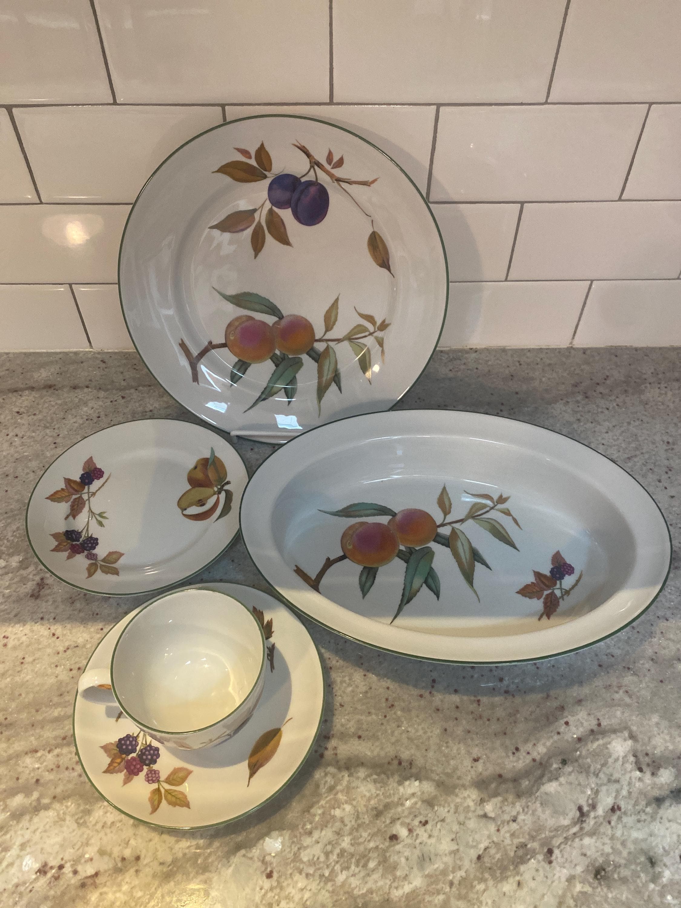 Royal Worcester Evesham - Etsy