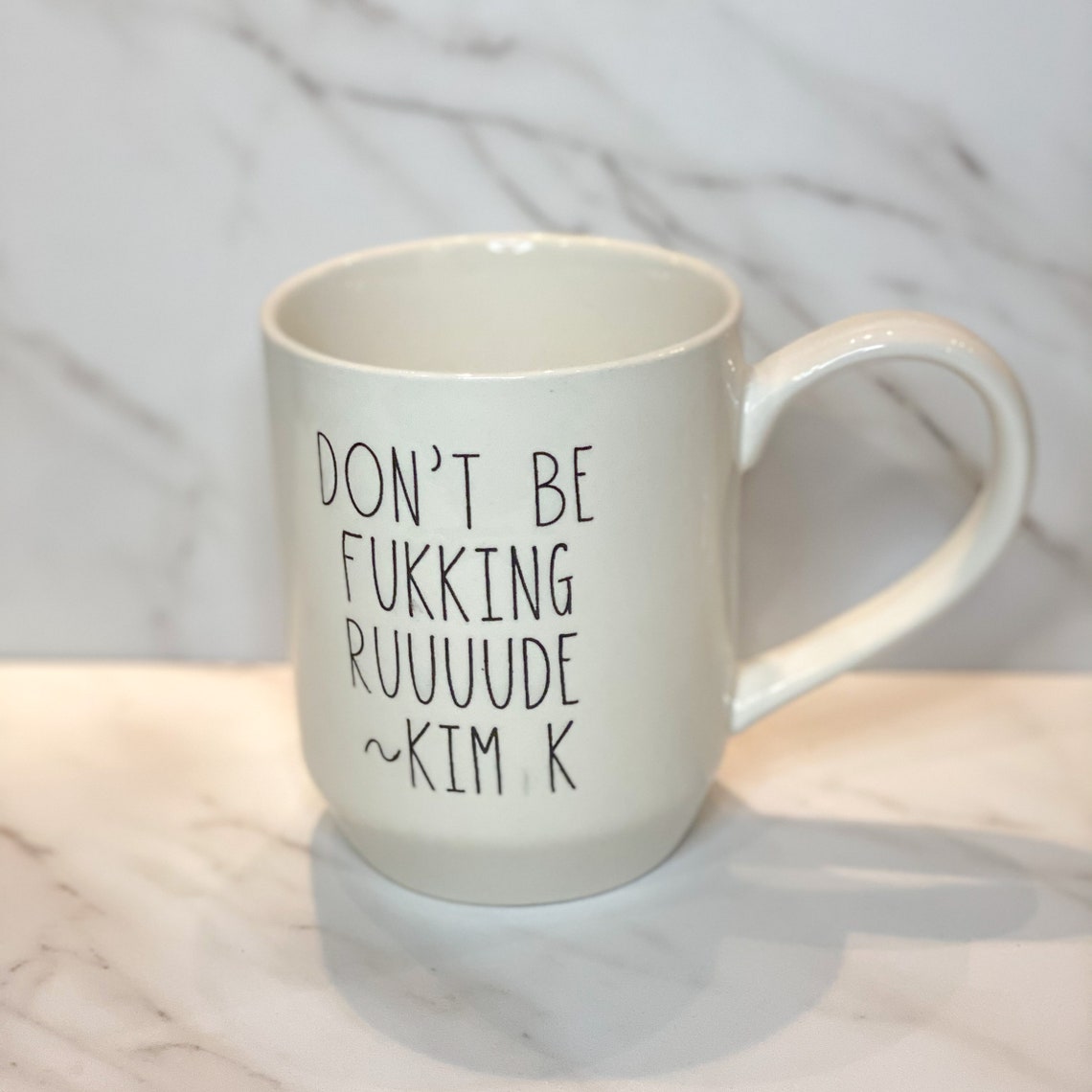 Don't Be Fucking Rude Mug Etsy