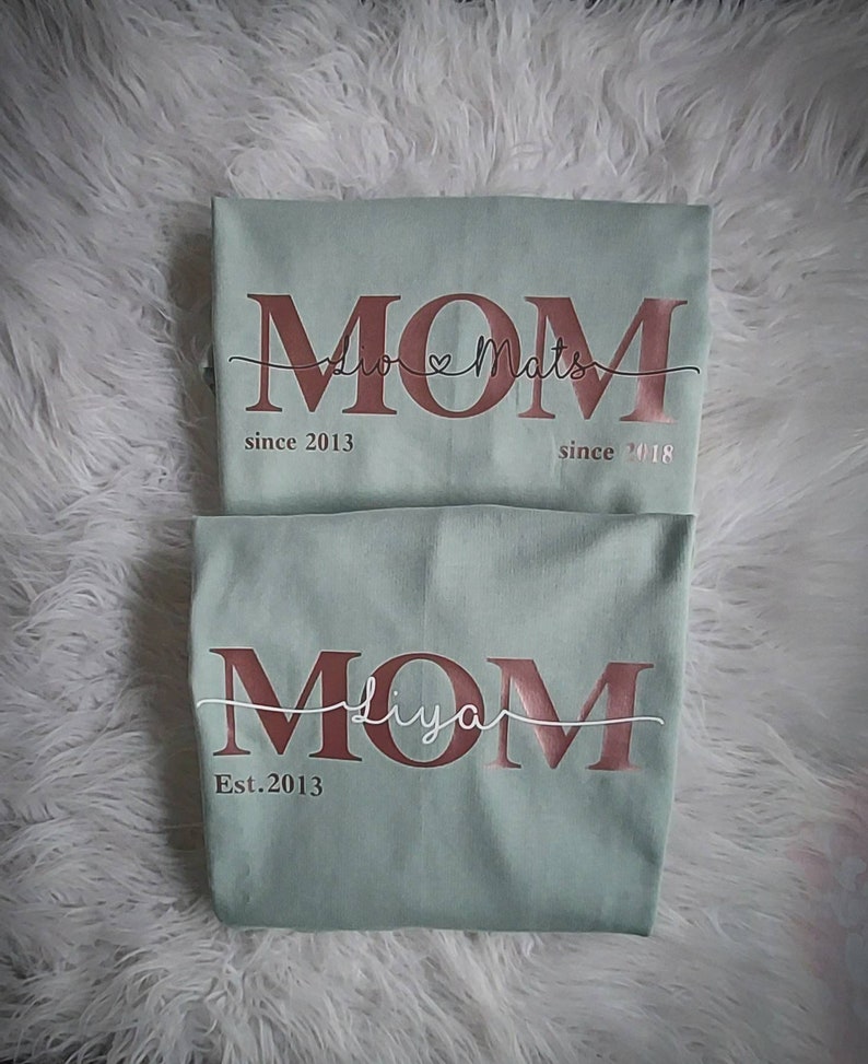 MOM/MAMA-Hoodie personalisiert Bild 10