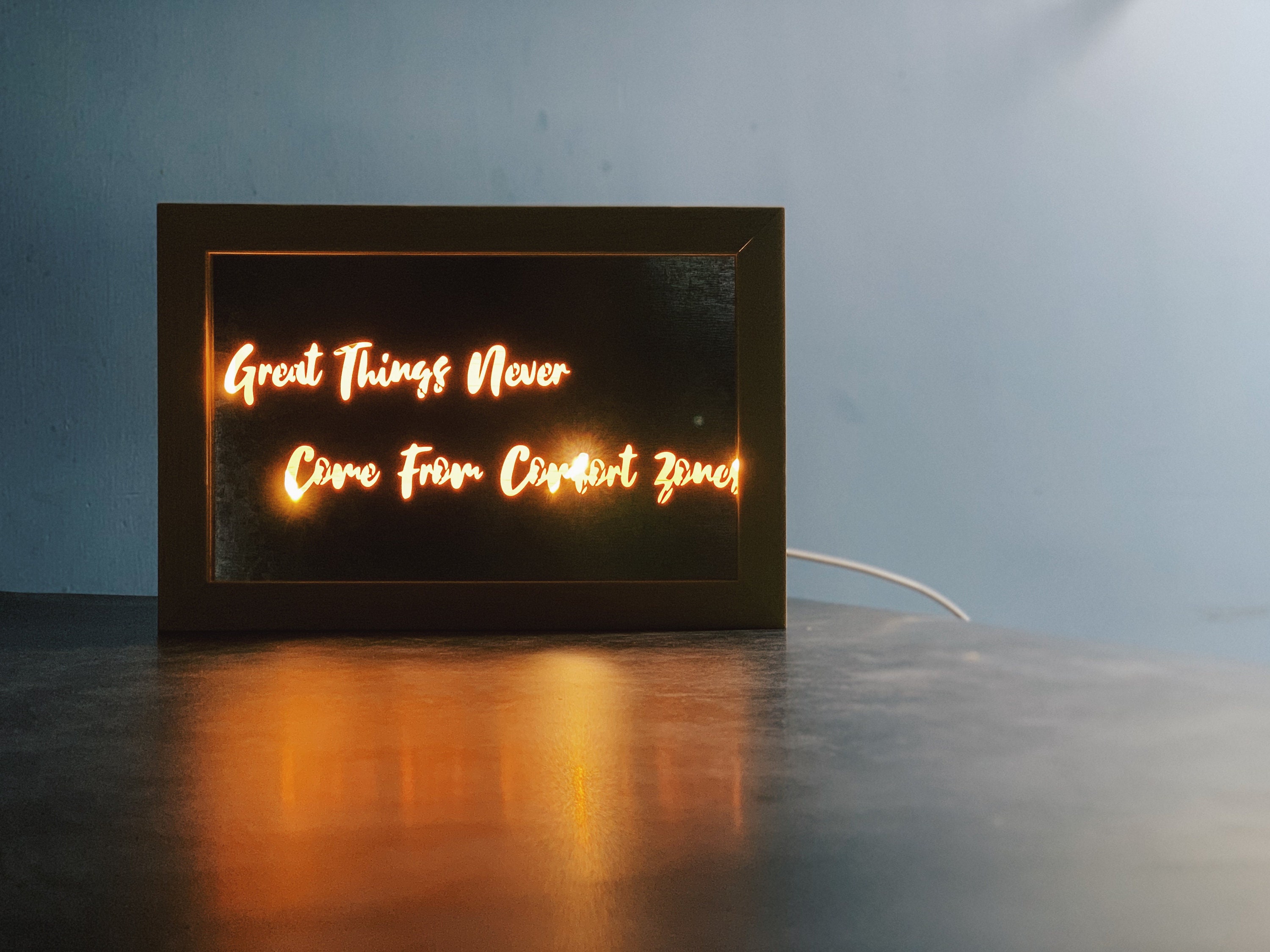 Message Light Box Etsy