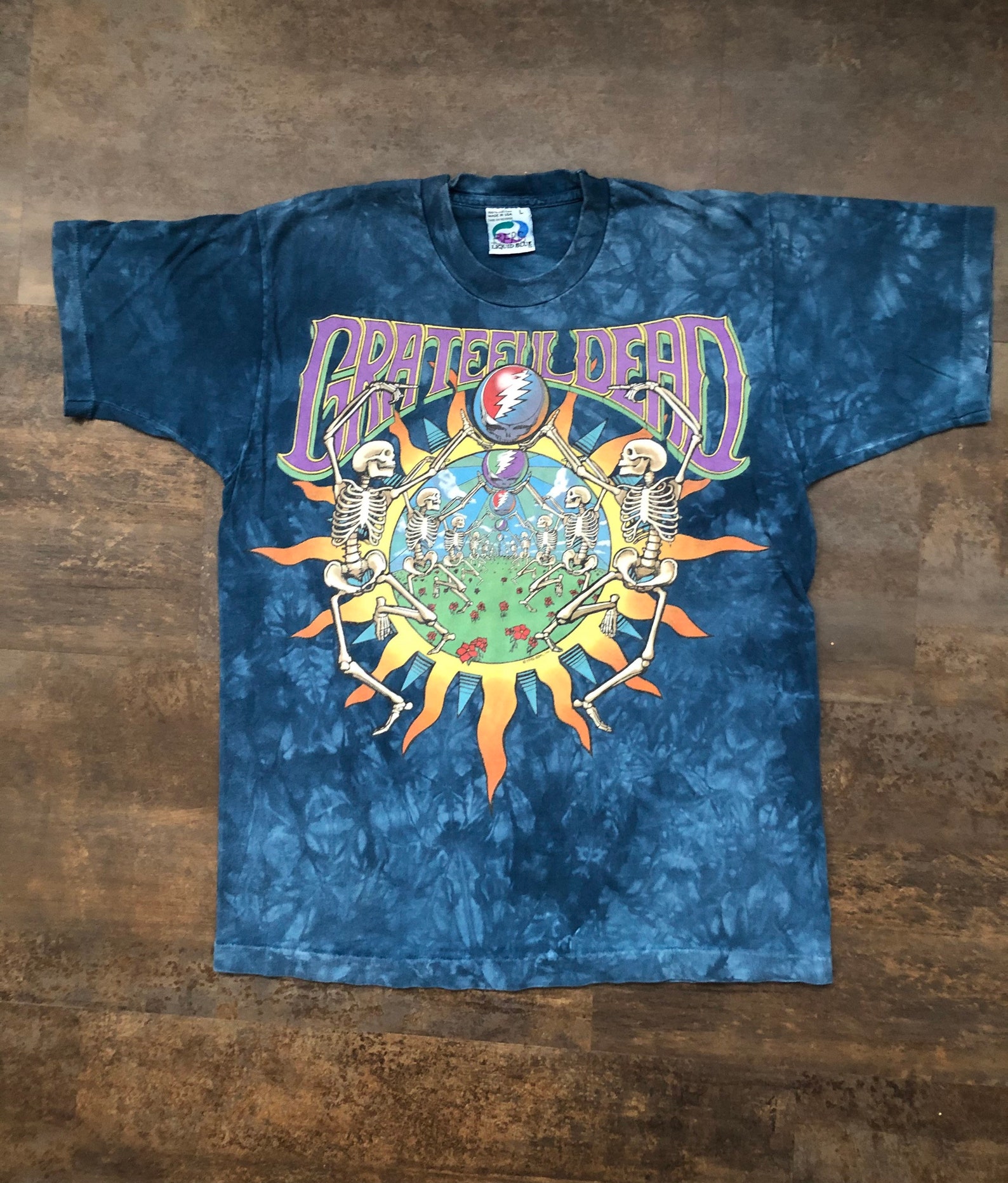 grateful dead tour shirts vintage