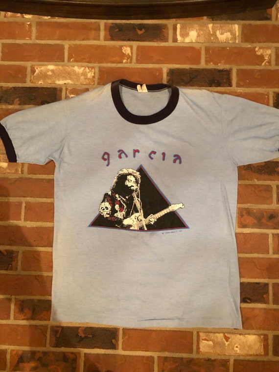 Vintage 1981 Jerry Garcia Grateful Dead Ringer Tee