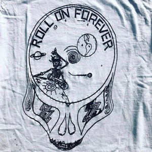 Vintage 80s Grateful Dead Skate Stealie Lot T Shirt