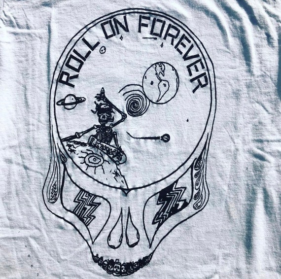 Vintage 80s Grateful Dead Skate Stealie Lot T Shirt - Etsy