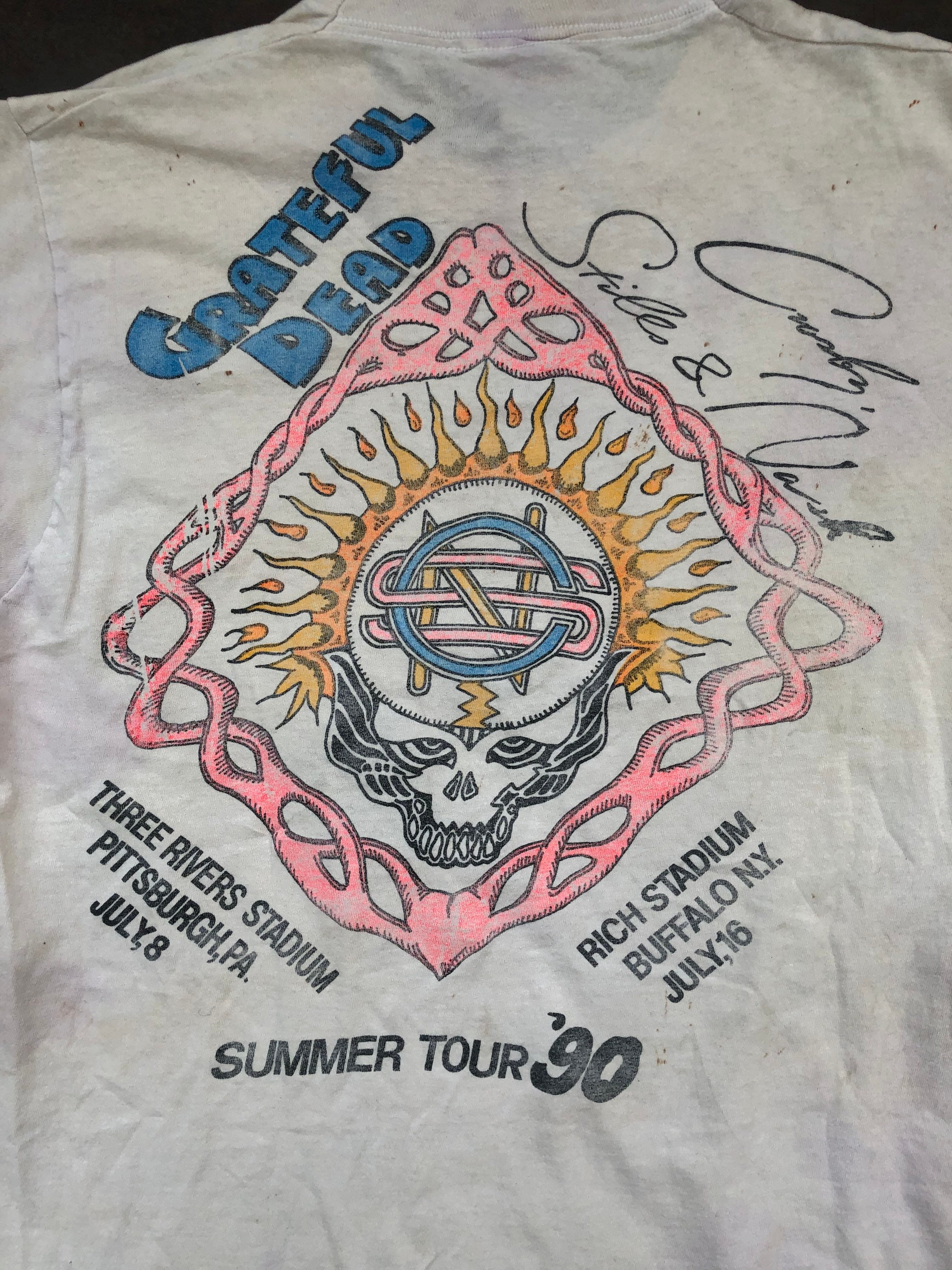 Vintage Grateful Dead 1990 Summer Tour with Crosby Stills and | Etsy