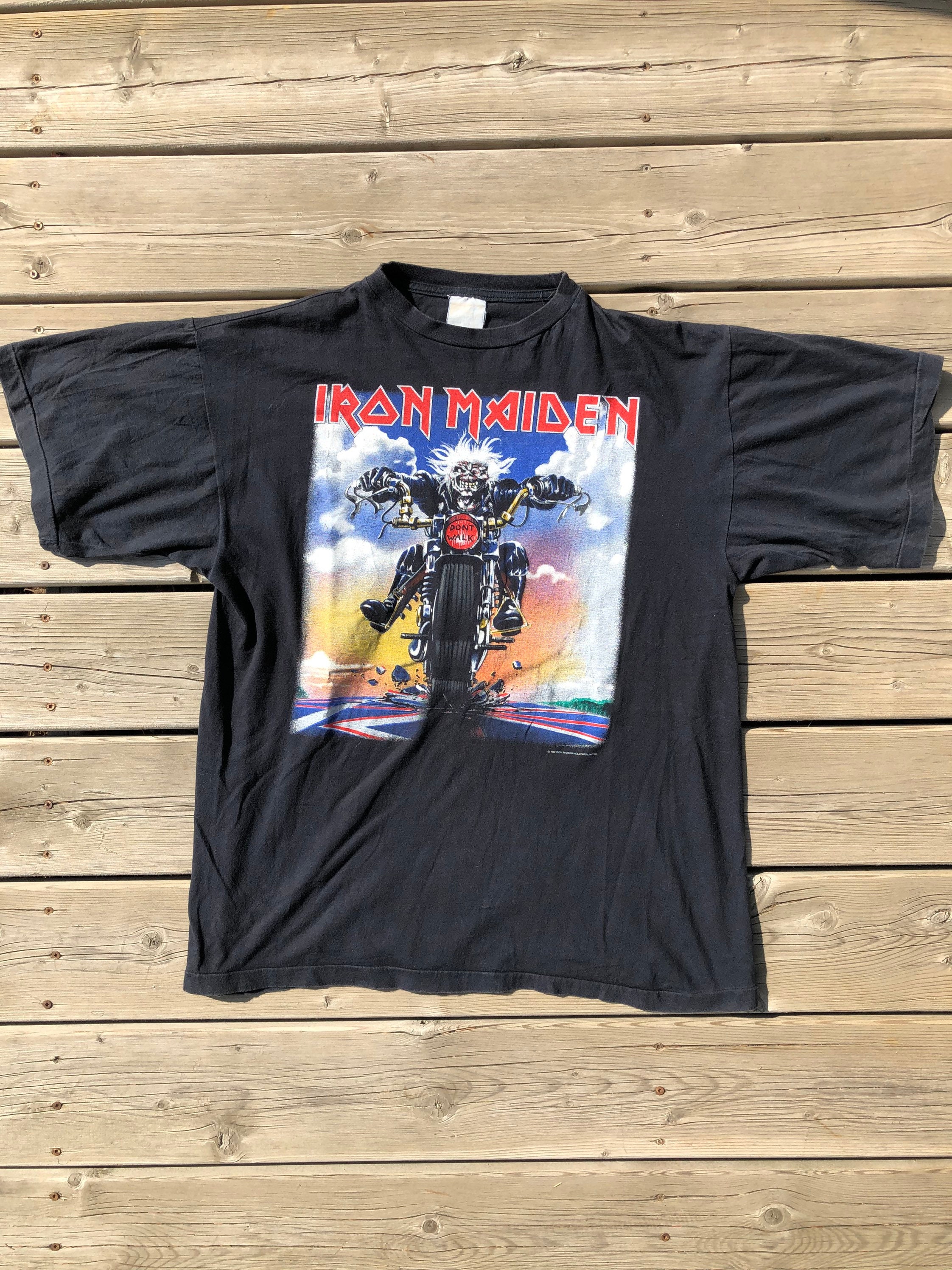 Vintage Iron Maiden 1989 Don't Walk/maiden England Vhs UK T