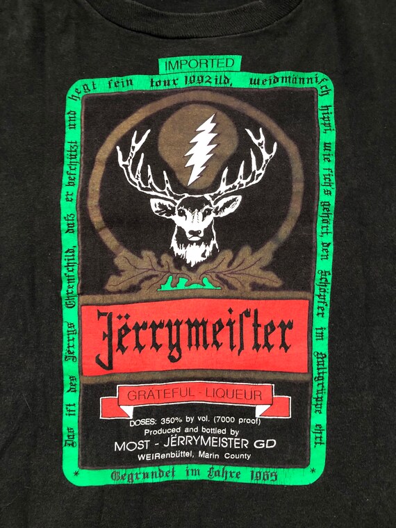 Vintage Grateful Dead 1992 Jerrymeister T-Shirt