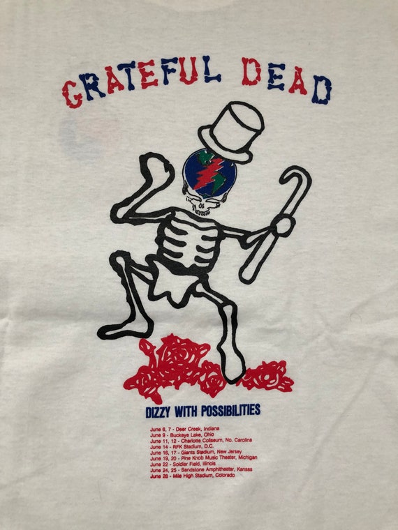 Vintage Grateful Dead 1991 Summer Tour T-Shirt