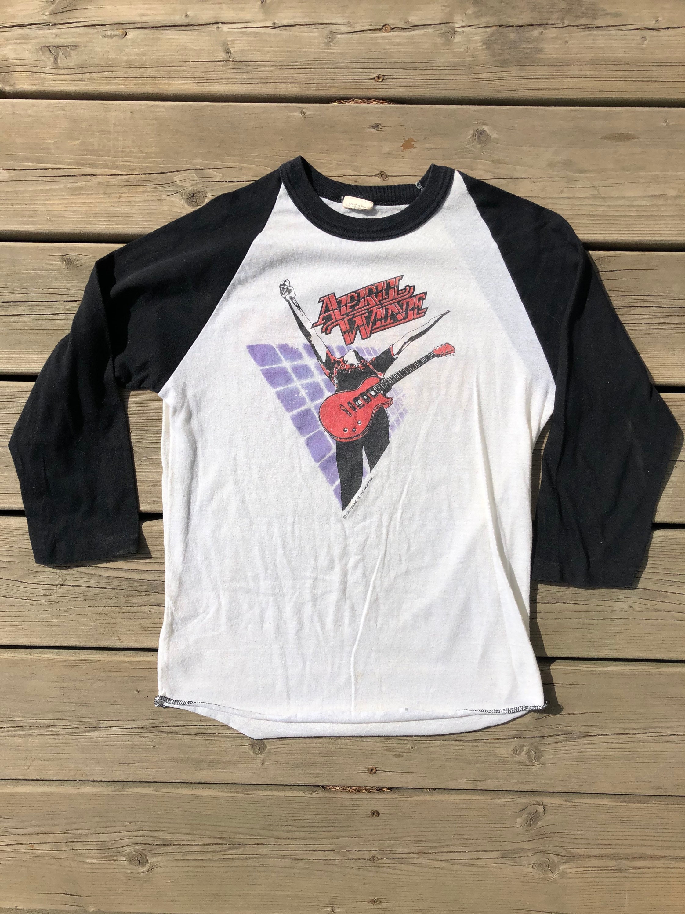Vintage Raglan Shirt - Etsy Canada