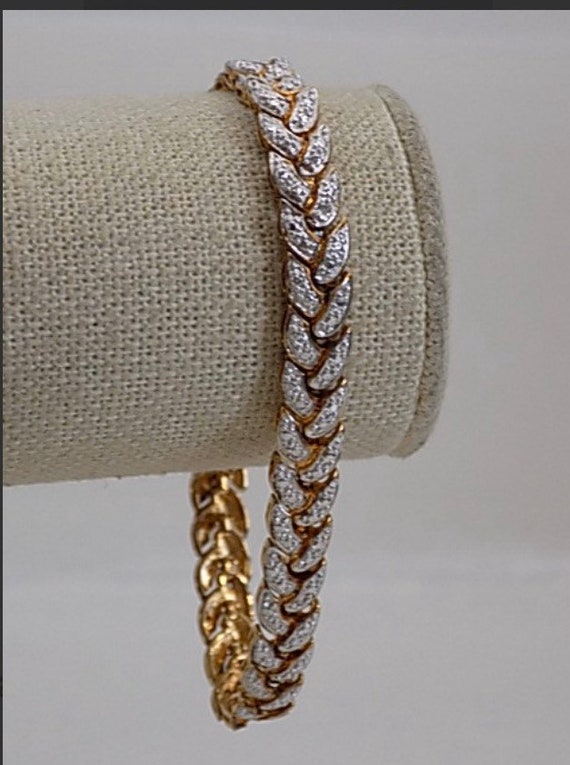 Sterling tennis bracelet