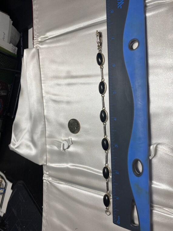 Black stone silver bracket - image 3