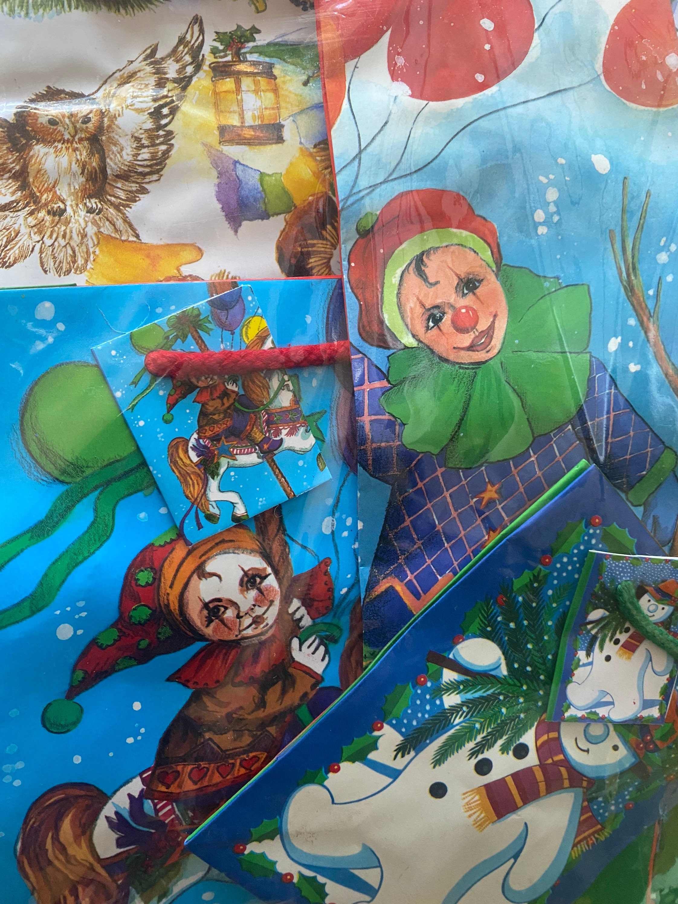 Vintage Christmas Gift Bags Etsy UK